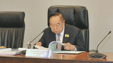 บิ๊กป้อม ห่วงสถานการณ์น้ำท่วม