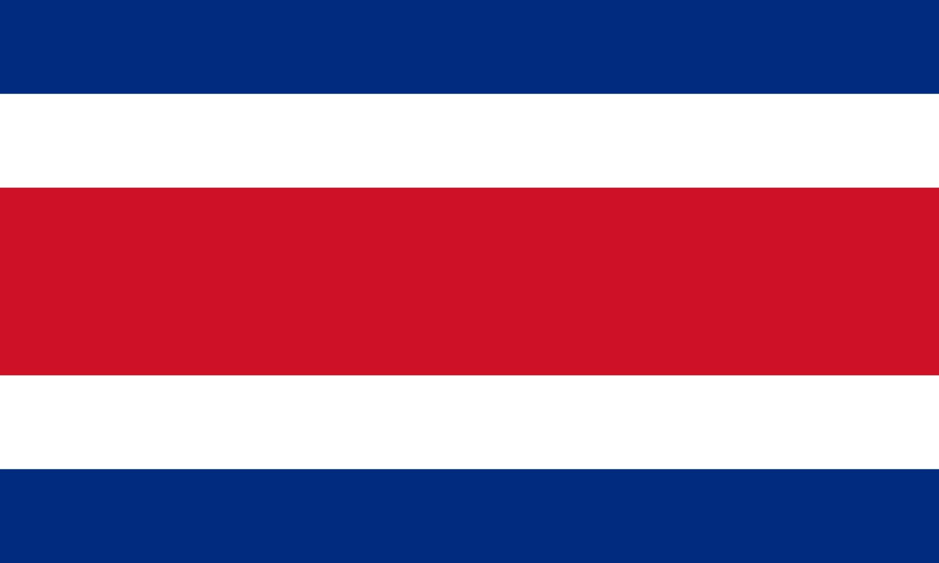 ธงชาติคอสตาริกากับธงชาติไทย