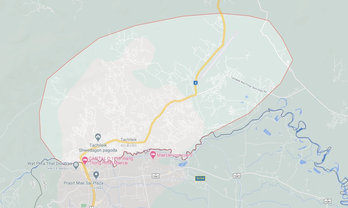 map ท่าขี้เหล็ก