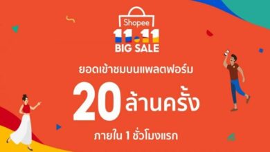 Shopee 11.11 20 ล้าน