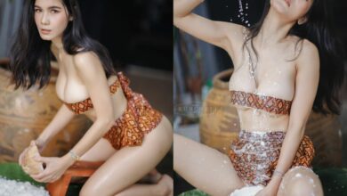 แน๊ต เกศริน โชว์ขูดมะพร้าว