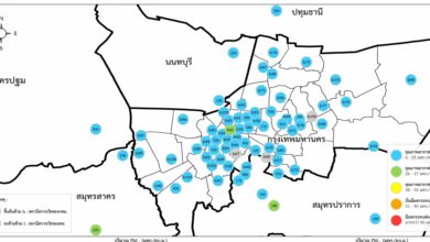 1 ธ.ค. PM2.5 กรุงเทพและปริมณฑล