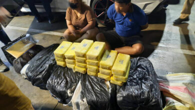 สองผัวเมีย ขนยาบ้าล้านเม็ด