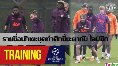 แมนฯยูไนเต็ด ประกาศรายชื่อ ชุดทำศึกชี้ชะตาเข้ารอบกับ ไลป์ซิก