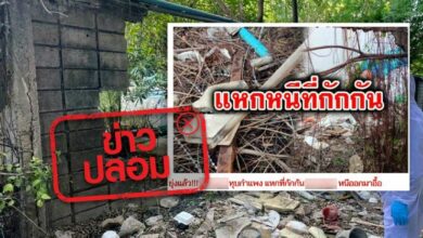 แรงงานต่างด้าว ทุบกำแพง ข่าวปลอม