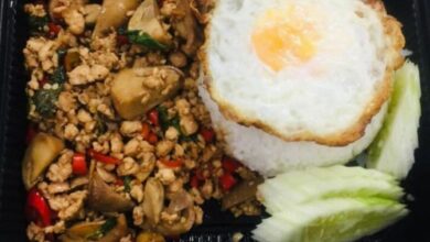 กะเพราไก่ไข่ดาว