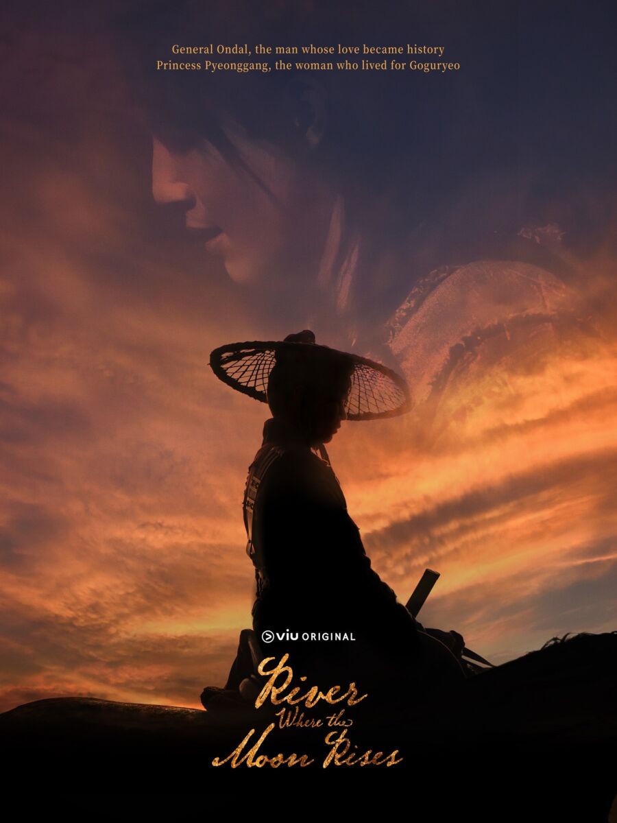 River where the Moon Rises