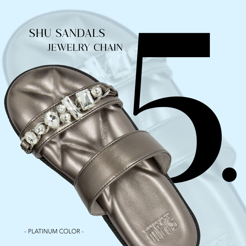 SHU SOFASANDALS JEWELRY CHAIN