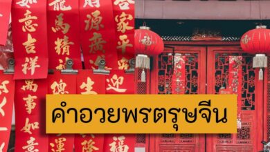 คำอวยพรตรุษจีน