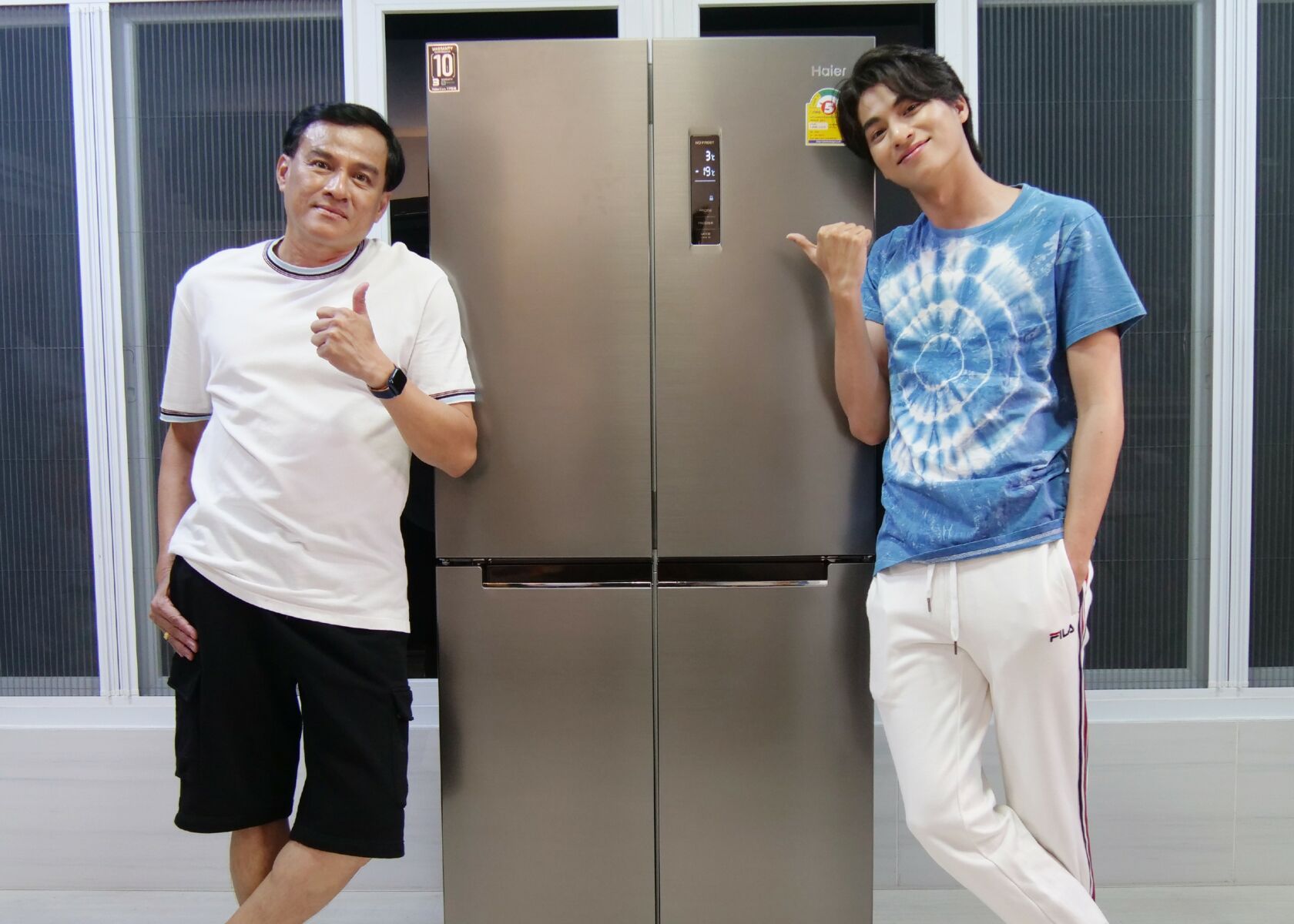 พ่อ กลัฟ คณาวุฒิ Haier