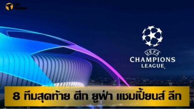 8 ทีมสุดท้าย แชมเปี้ยนส์ ลีก 2020/21