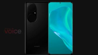 ภาพเรนเดอร์ Huawei P50