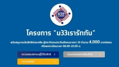 ทบทวนสิทธิ์ ม33เรารักกัน