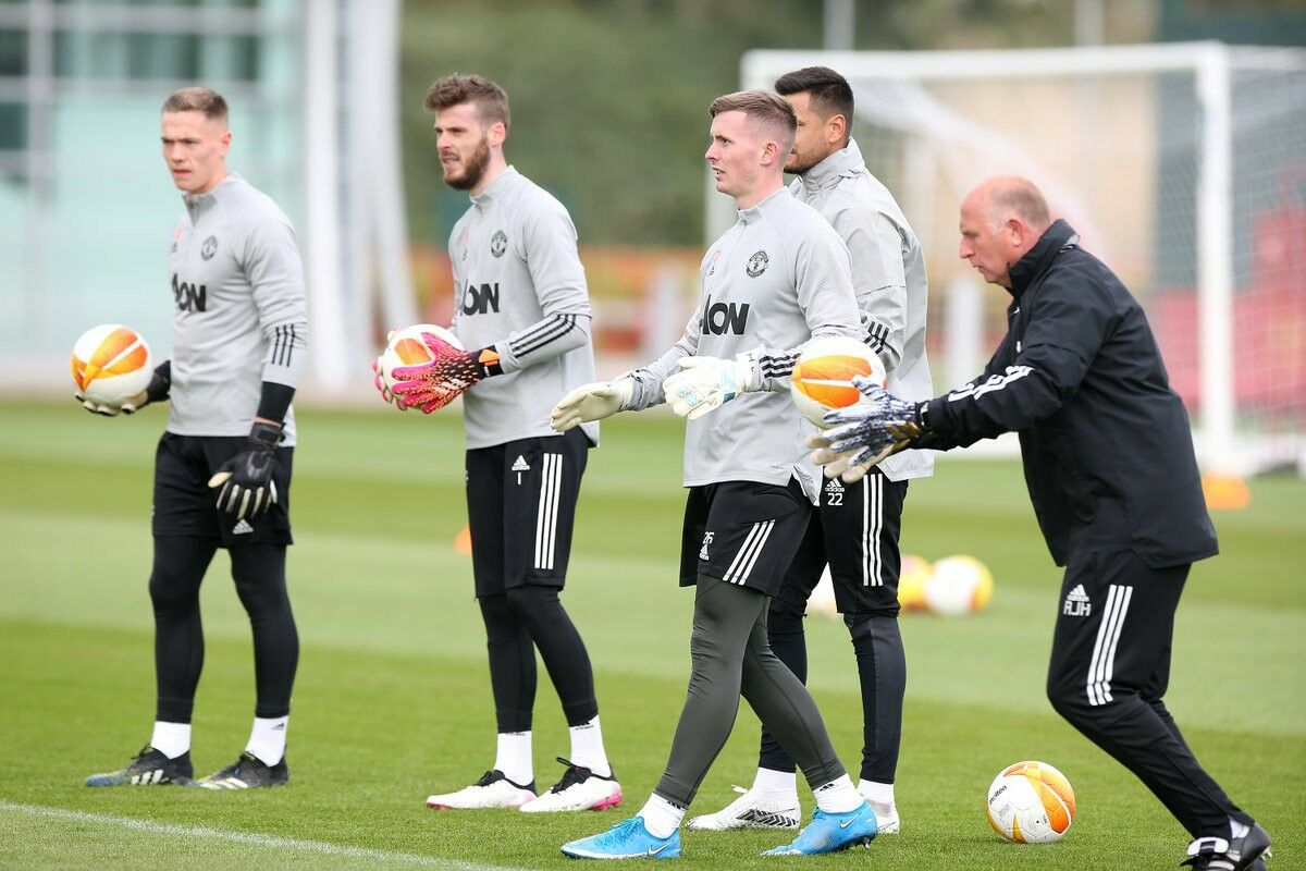 ภาพซ้อมก่อนเกม แมนฯ ยูไนเต็ด ดวล โรม่า