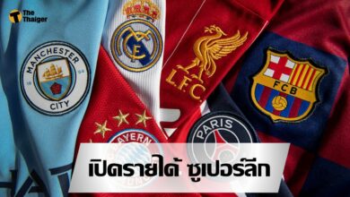 เปิดรายได้ ทีมที่เข้าร่วม ซูเปอร์ลีก