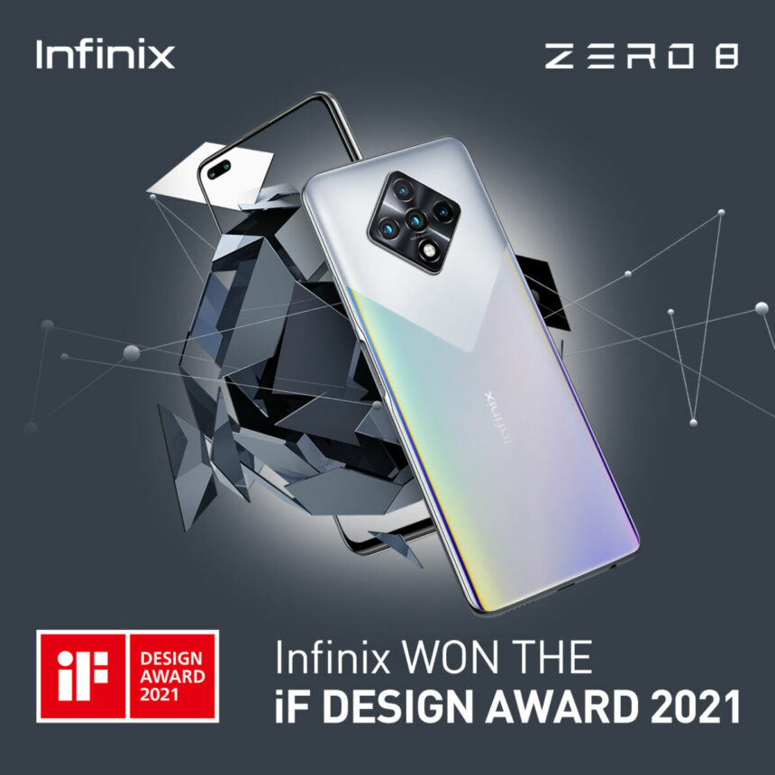 Infinix Zero 8 iF Design Award 2021
