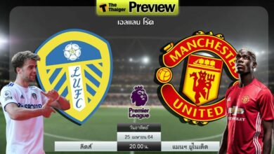 ดูบอลสด ลีดส์ พบ แมนฯ ยูไนเต็ด (ลิงก์ดูบอล)