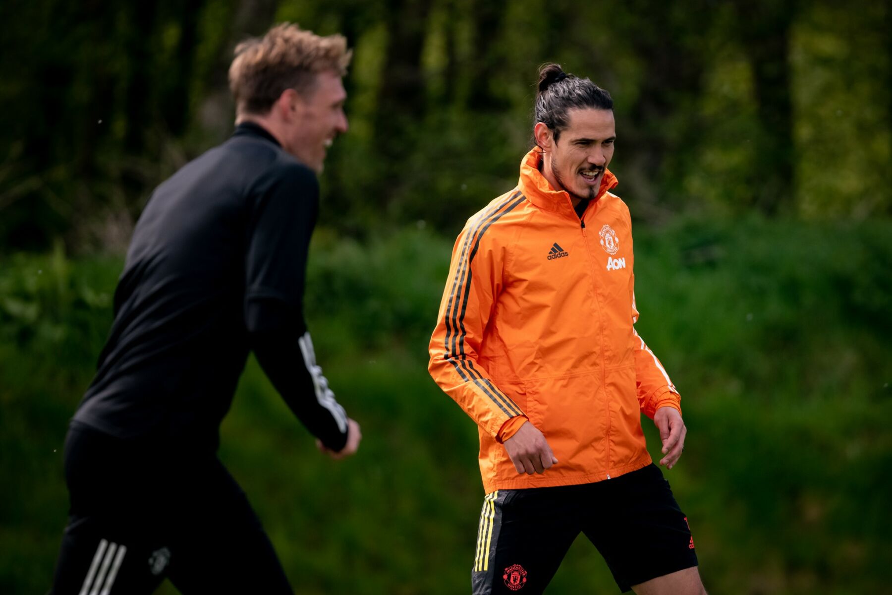 บรรยากาศซ้อมของ แมนฯ ยูไนเต็ด ก่อนดวล โรม่า