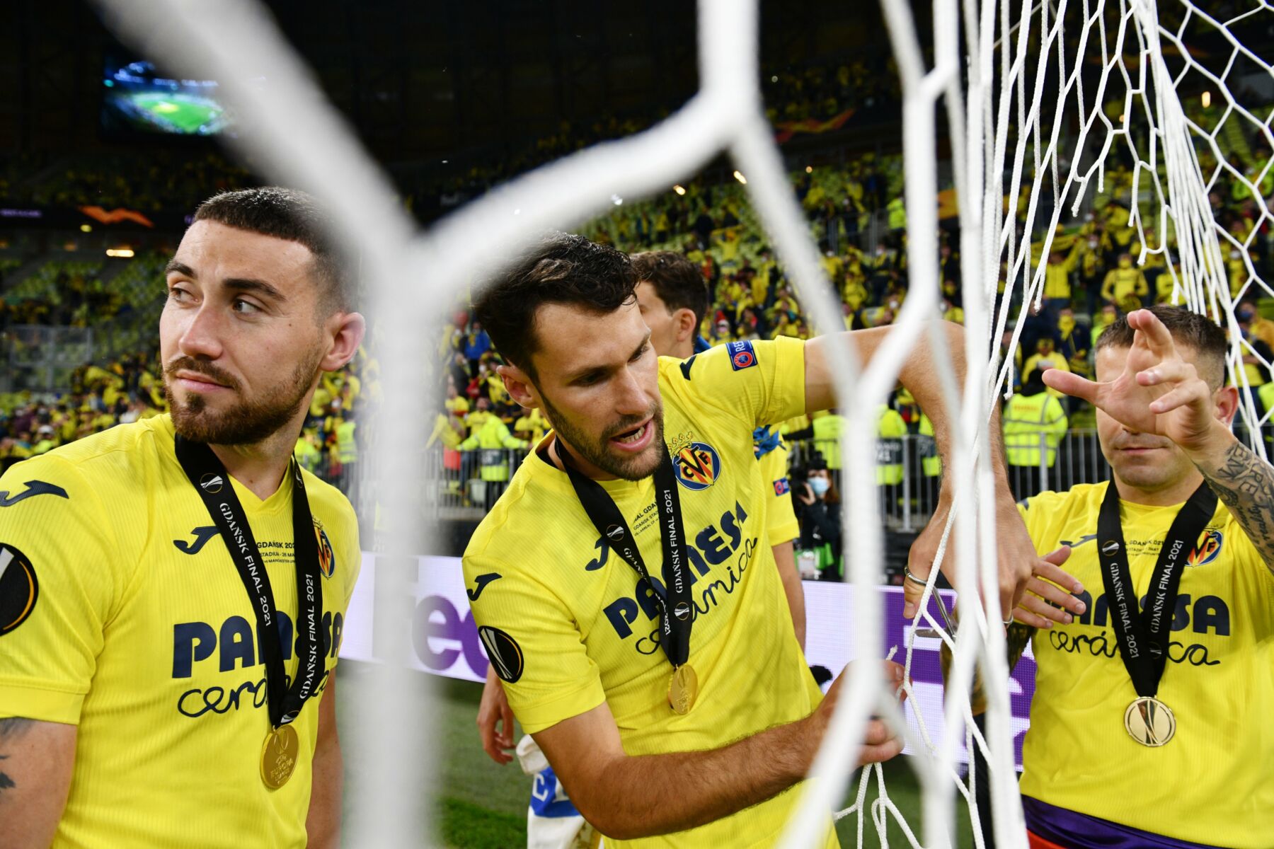 ประมวลภาพฉลองแชมป์หลัง บียาร์เรอัล ชนะ แมนฯ ยูไนเต็ด