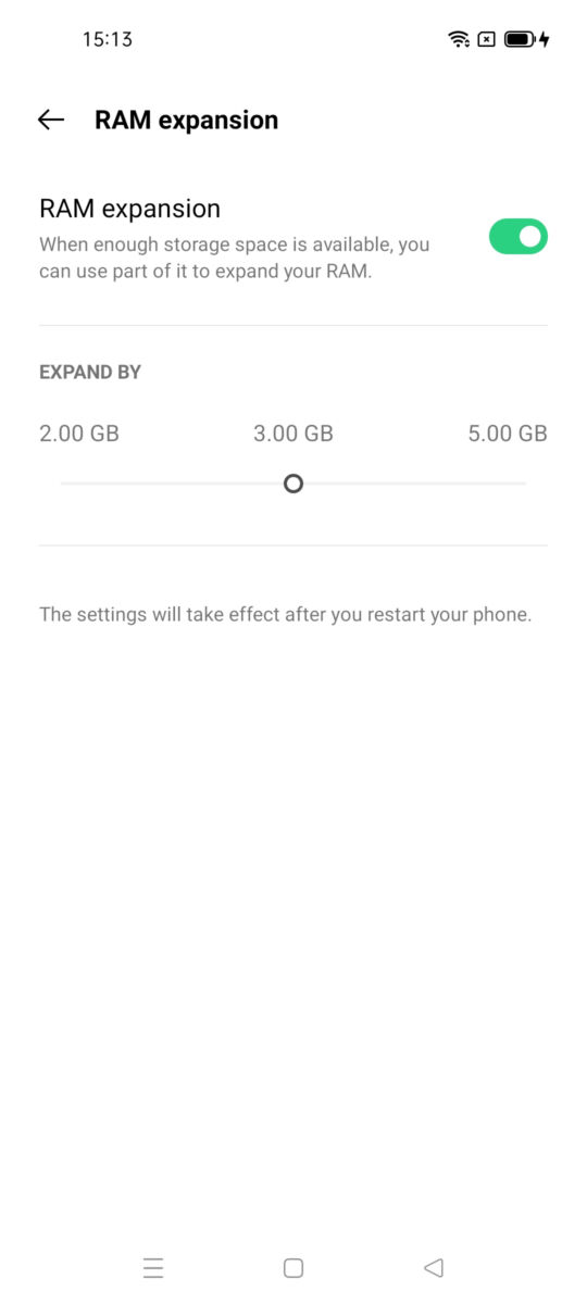 Memory Expansion Technology OPPO Reno5 Series 5G