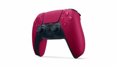 จอย DualSense Cosmic Red