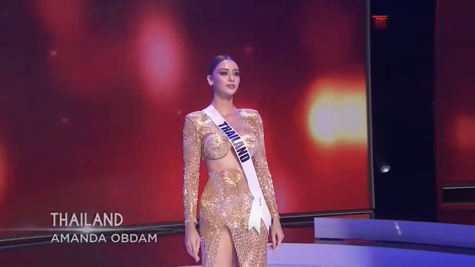 อแมนด้า ออบดัม มิสยูนิเวิร์สไทยแลนด์ Miss Universe Thailand