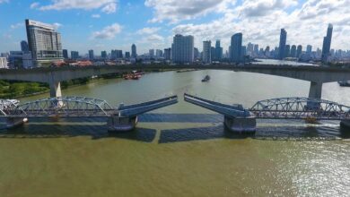 ปิดสะพานกรุงเทพ