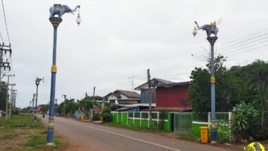 เสาไฟรูปช้าง วิเชียรบุรี
