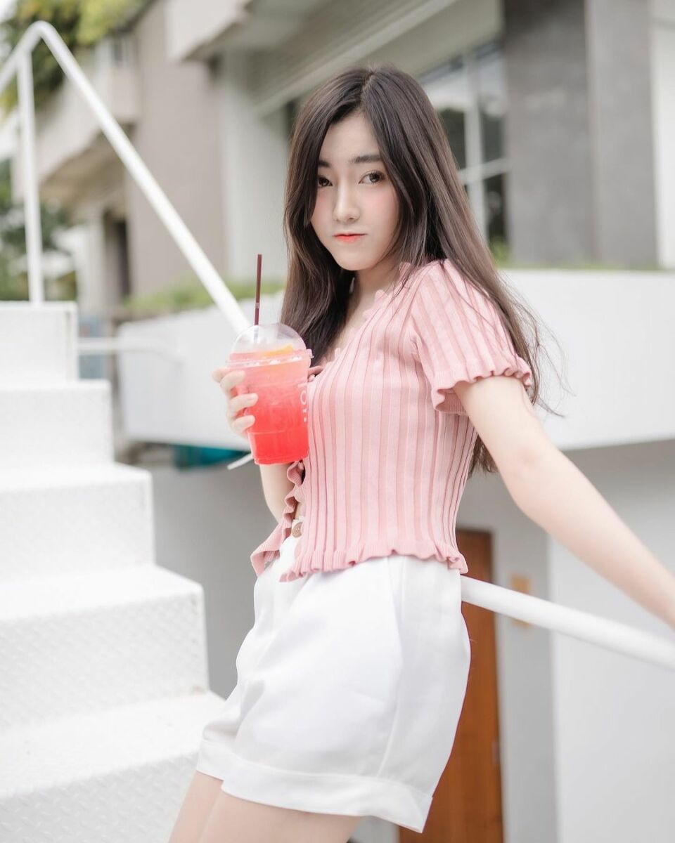 เฌอแตม Pink Navy