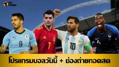 โปรแกรมบอลวันนี้ ช่องทางรับชมสด 8 มิย.64