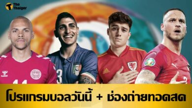 โปรแกรมบอลวันนี้ ช่องทางรับชมสด 26 มิย.64