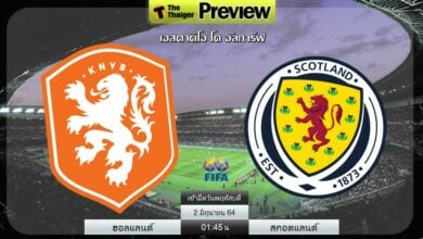ดูบอลสด ฮอลแลนด์ พบ สกอตแลนด์ (ลิงก์ดูบอล)
