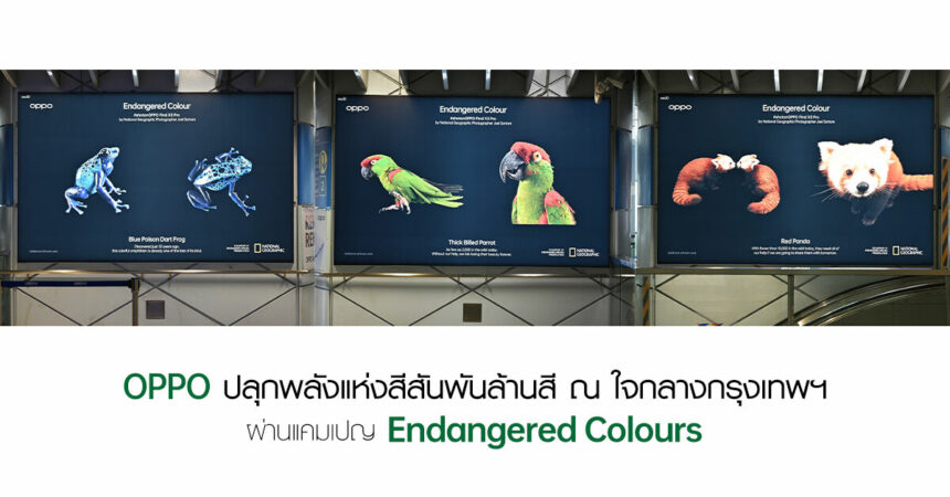 OPPO Endangered Colours