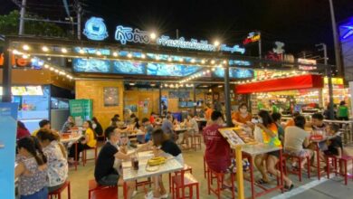 กุ้งถัง ตลาดรถไฟรัชดา