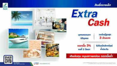 สินเชื่อรายเล็ก Extra Cash