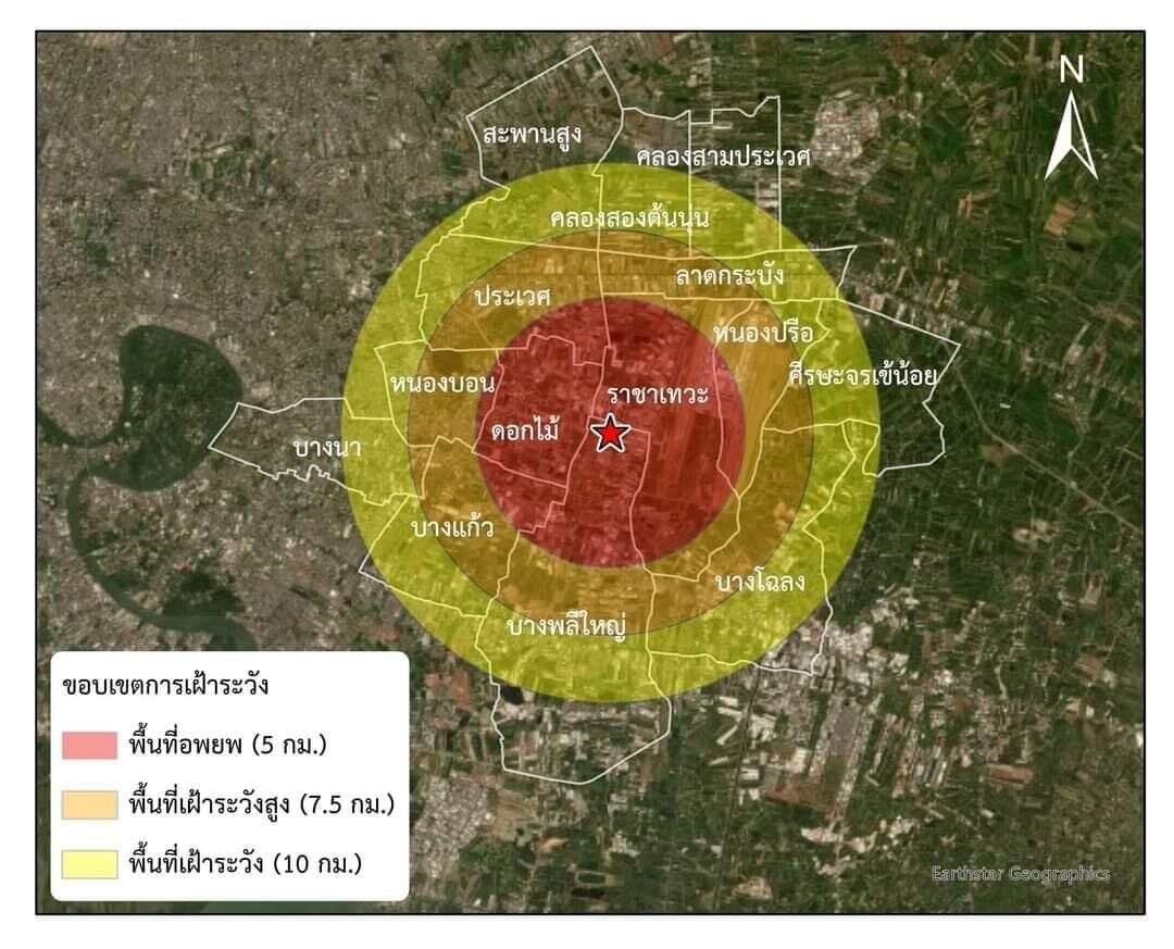 โรงงานกิ่งแก้ว รัศมี 10 กม.
