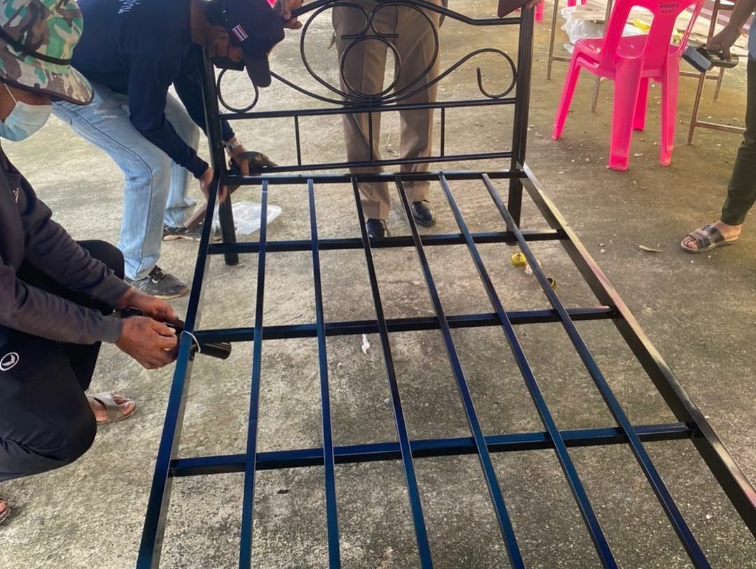 ดิว อริสรา บริจาคเตียง