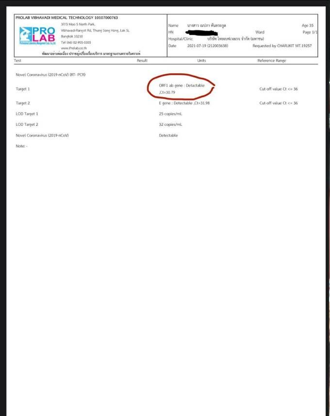 แพท ณปภา ติดโควิด