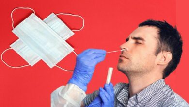 วิธีแหย่จมูกตรวจโควิด