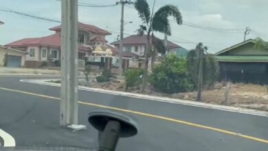 ตั้งเสาไฟกลางถนน สมุทรปราการ