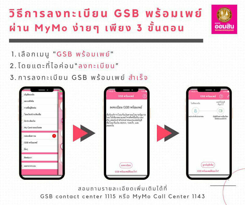 ธนาคารออสิน พร้อมเพย์