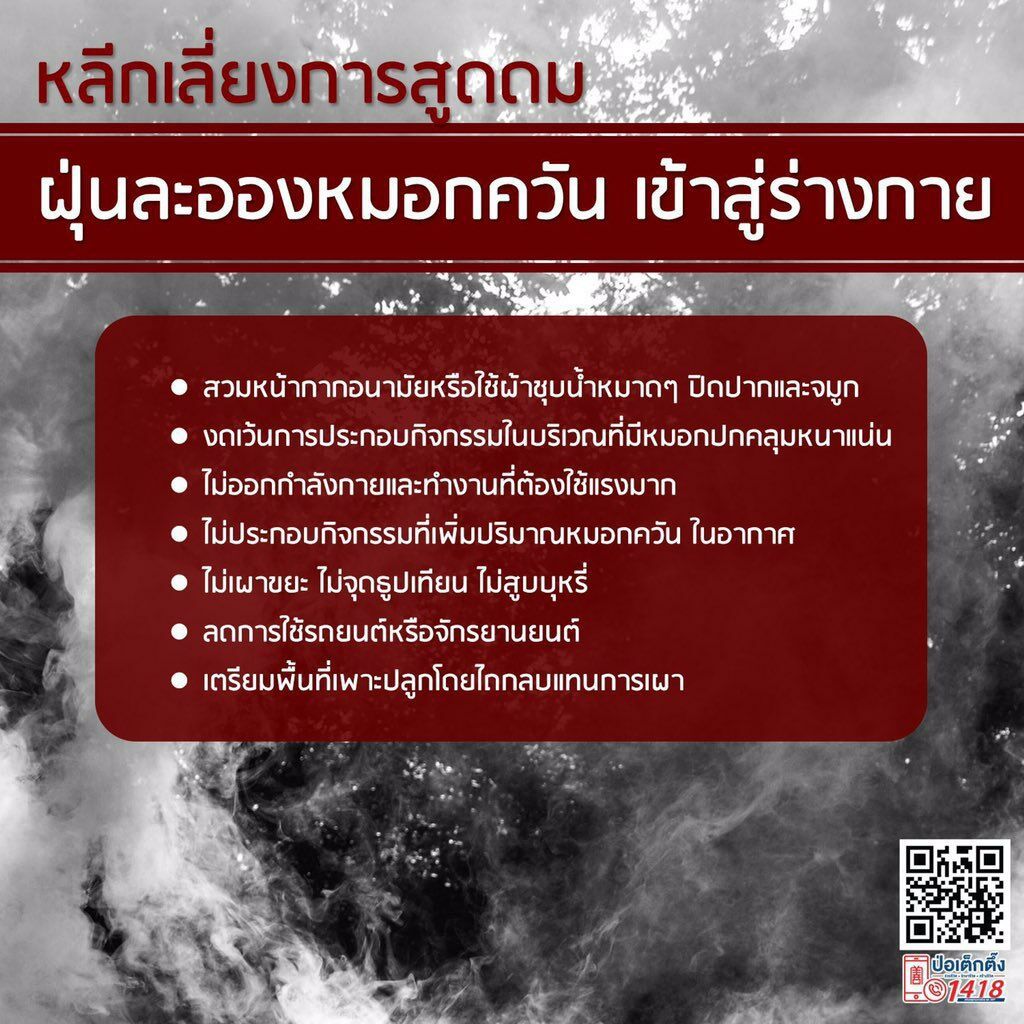 โรงงานกิ่งแก้วไฟไหม้ ข้อปฏิบัติตัว