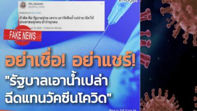 ไทยคู่ฟ้า เฟคนิวส์