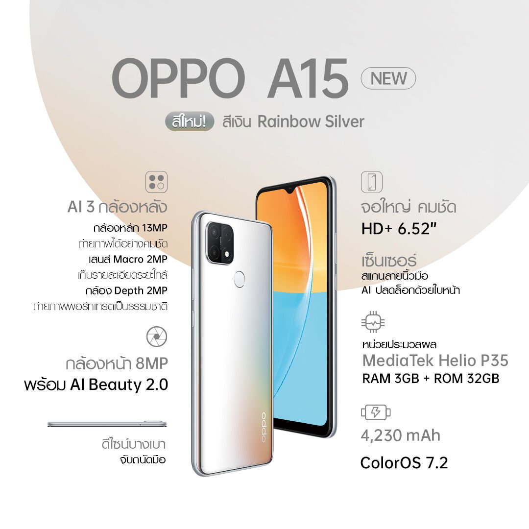 OPPO A15 NEW