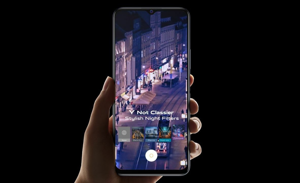 vivo stylish night filter
