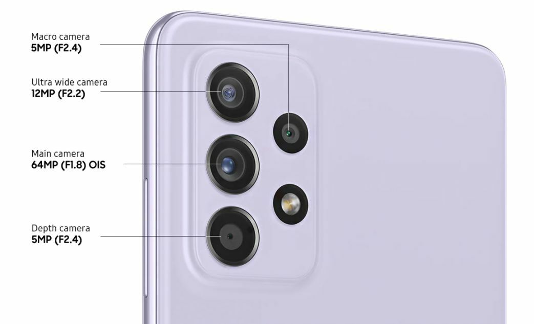 Galaxy A52 5G 5 กล้อง