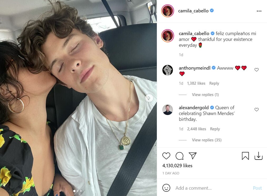 คามิลล่า คาเบลโล ชอว์น เมนเดส