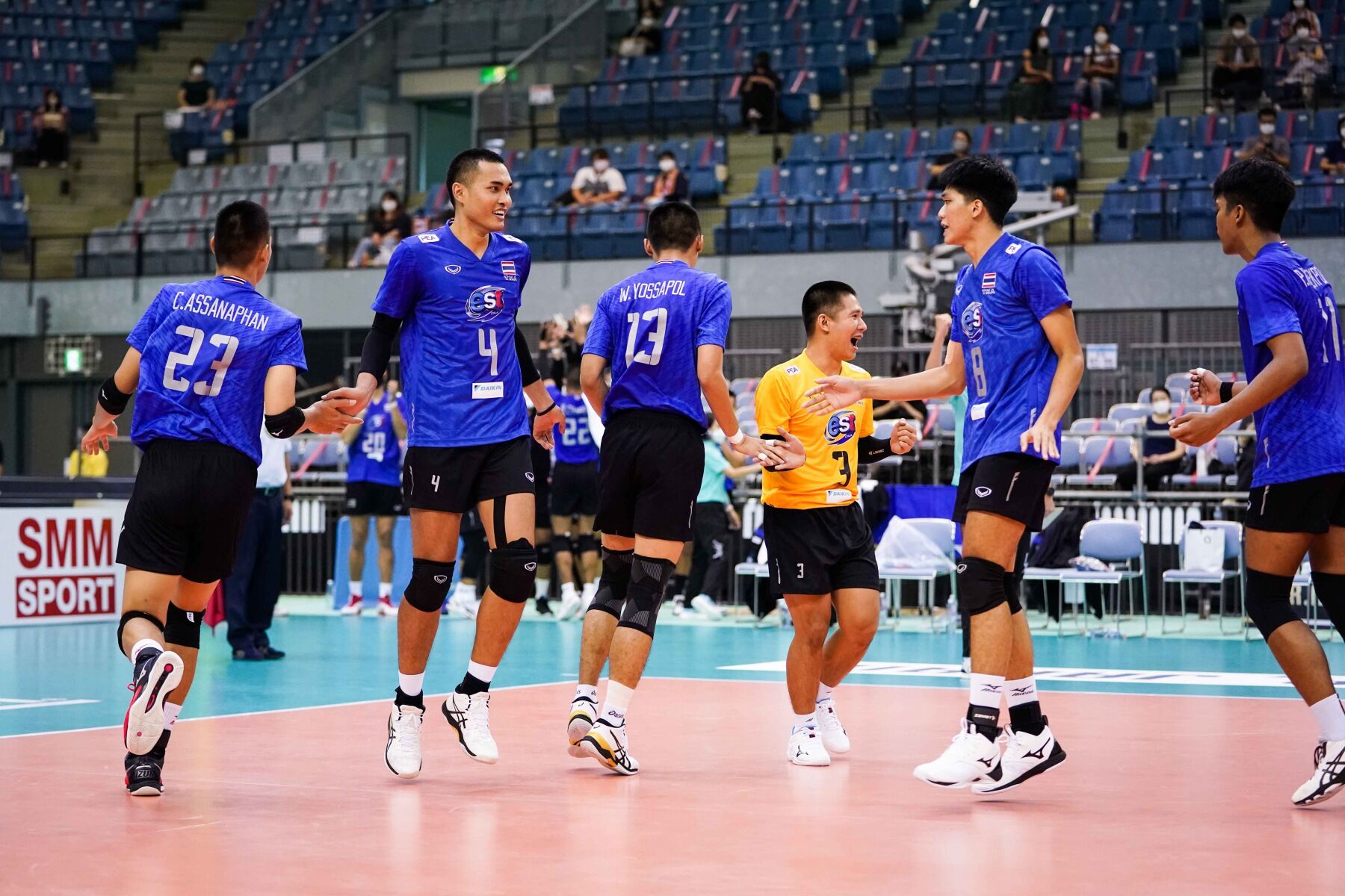 วอลเลย์บอลชายไทย แพ้นัดแรก