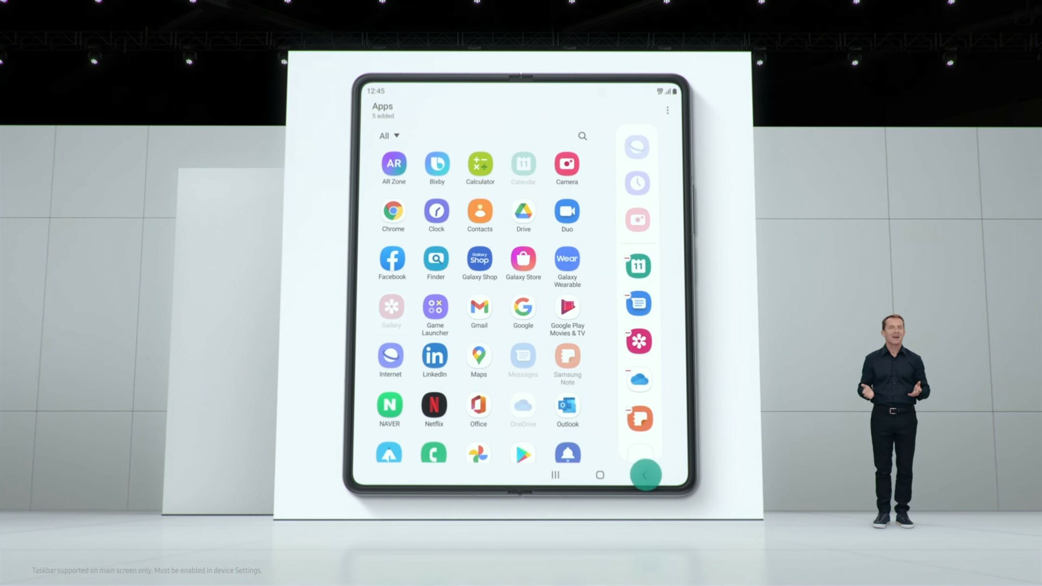 หน้าจอ Galaxy Z Fold3 5G