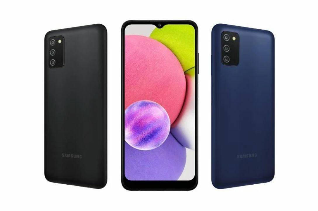 Samsung Galaxy A03s ดีไซน์สวย สีดี